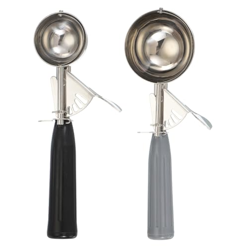 2 Pcs Cookie Scoops Ice Cream Scoop w