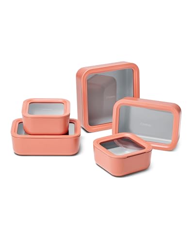 13 Piece Glass Food Storage Container Set (Perracotta / Food Storage Set (13x))