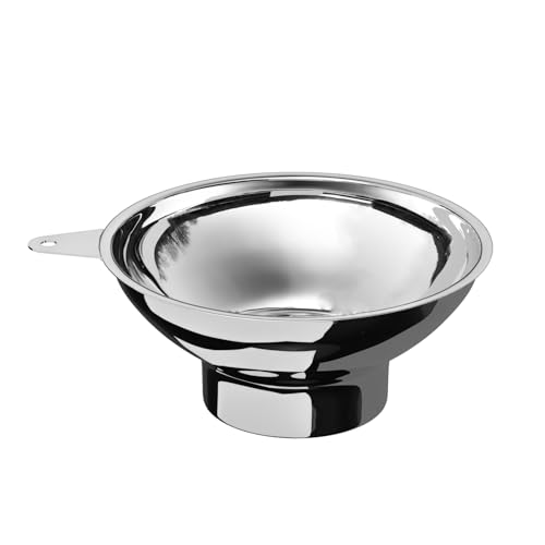 5.7 Inch X 2.78 Inch Mouth Metal Canning Funnel for Wide Mouth Mason Jars