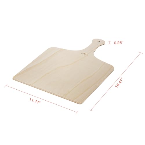Wooden Pizza Peel (12-inch 3 pcs)
