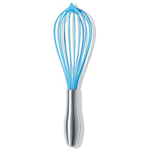 10 Inch Blue Silicone Whisk (10 inch blue)