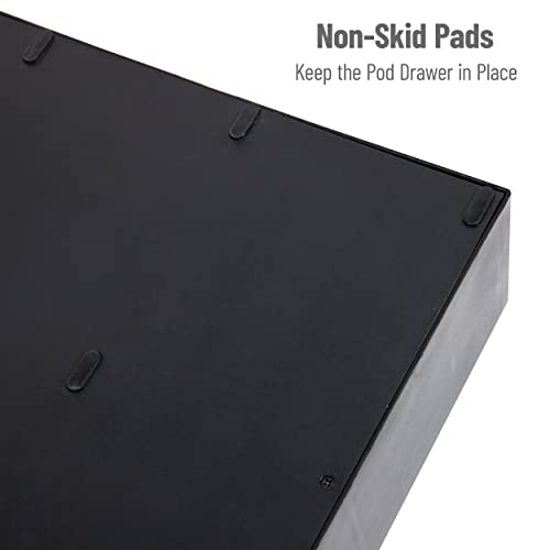 72 Pod Coffee Drawer Organizer (2-Tier / Black)