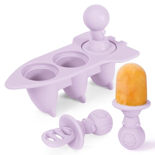 Silicone Toddler Popsicle Mold (Lavender)