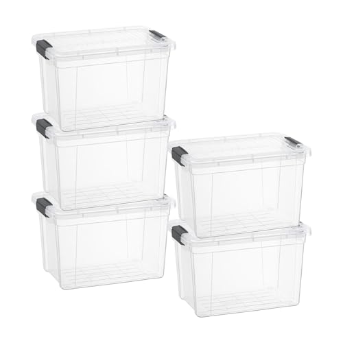 Storage Bins with Lids (4.75 Qt)