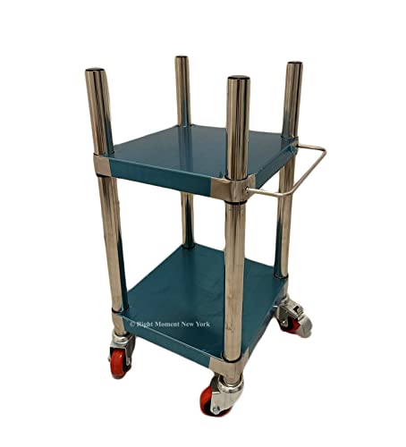 14"W Stainless Steel Commercial Rice Warmer Stand with Undershelf