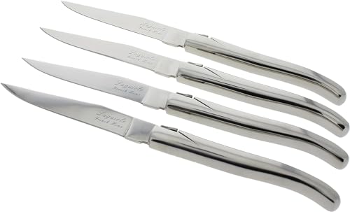 Laguiole Connoisseur Set of 4 Stainless Steel Steak Knives (Stainless Steel)