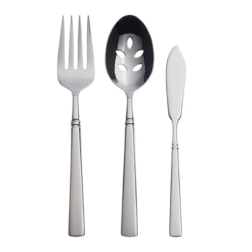 Easton 6 Piece Silverware Serving Set (6-Piece Flatware Set)