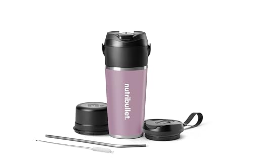 Flip Portable Blender with Insulated Cup (20 oz / Lavender)