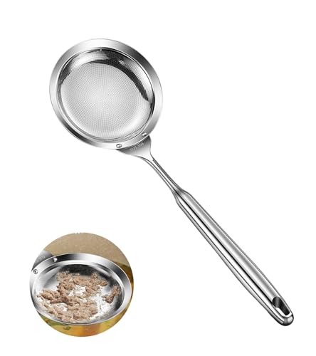 Fine Mesh Strainer (Round Handle 4.3inch)