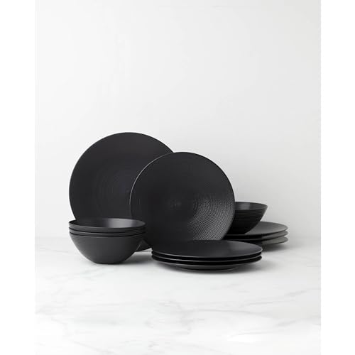 895250 Lx Collective Black 12 (15.85 LB / 12-Piece Dinnerware Set)