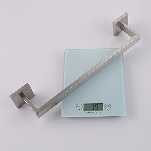 16 Inch Towel Bar Rack Brushed Nickel (Brushed Nickel / 16 Inch)