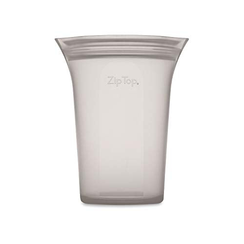 Reusable Food Storage Bags (Gray / Large Cup)