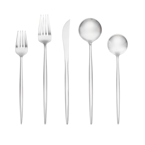 Zephyr Mirror 18 (20-Piece Flatware Set, Mirror)