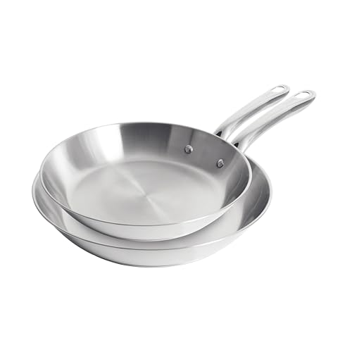 Gourmet Stainless Steel Frying Pan Set (Cookware Set / 2-Piece)