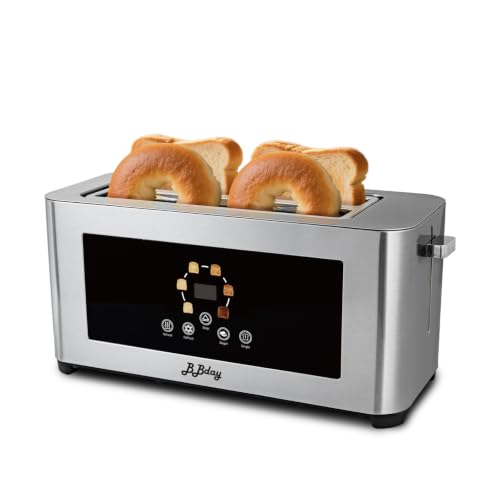 4 Slice Toaster with Touchscreen (Sliver)
