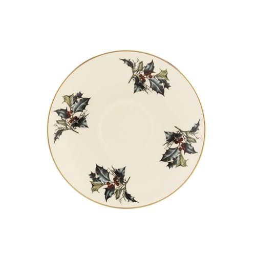 185518042 Winter Greetings Saucer (Saucer)