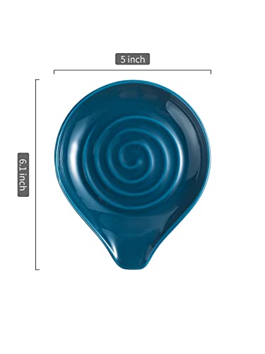 Spoon Rest for Stove Top (Blue)