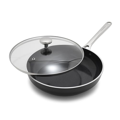 Orfeo 3QT Nonstick Saute Pan with Lid (3QT Saute Pan with Lid / Black)