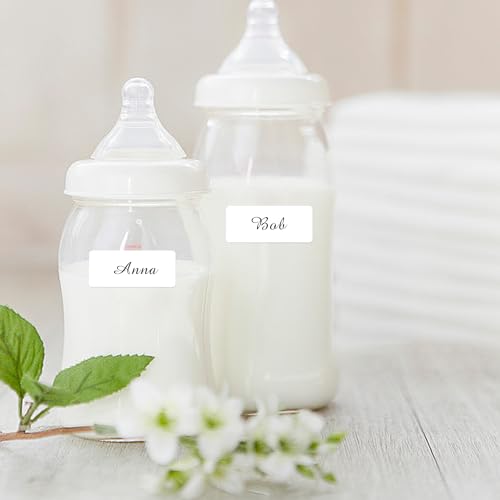 Removable Freezer Labels (White / 1×2 inch-2 rolls)
