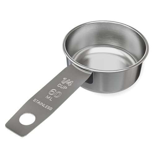 1 4 Cup Stainless Steel Measuring Cup (1/4 Cup)
