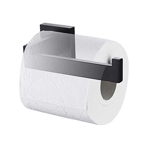 Toilet Paper Holder Matte Black (2 Count)