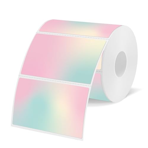 3x2 inch Pink Direct Thermal Labels for Shipping (Gradient / 2*3 inch)