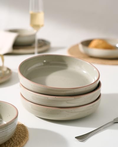Meteor 33 oz Pasta Bowls Set of 6 (Matcha Green / Set of 6)