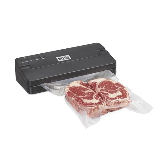 Compact Vacuum Sealer Machine For Food With Powerful 23” Hg Pump (For bags Up To 11” Wide,)