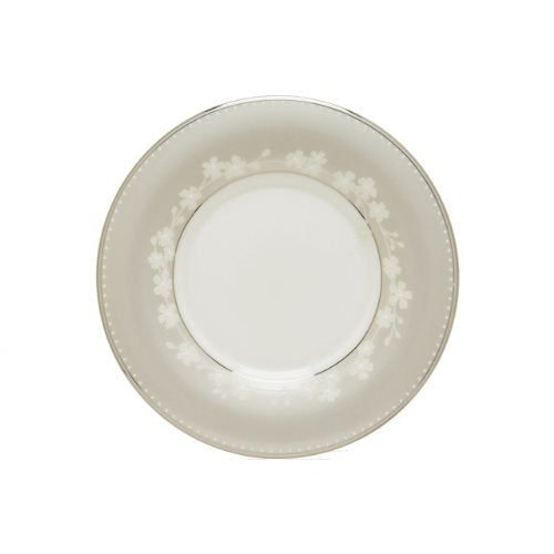 Bellina Bone China Platinum Banded Saucer (Saucer / Lenox Bellina Platinum Fine Dinnerware)