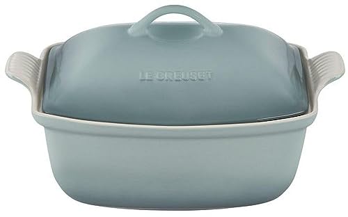 Heritage Stoneware Deep Baker with Lid (Sea Salt)