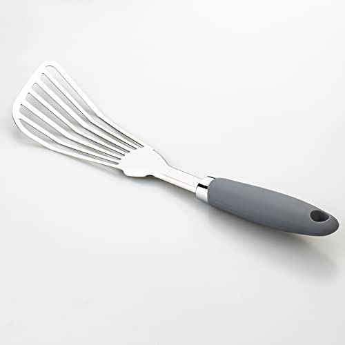 304 Stainless Steel Fish Spatula (Gray-Fish Spatula)
