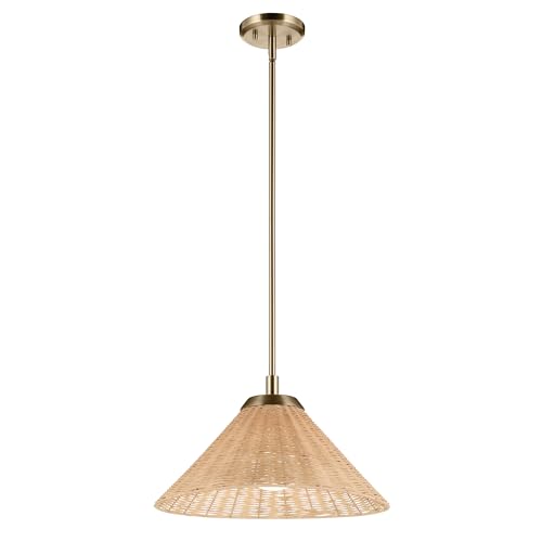 Bekah 1 Light Convertible Pendant (10" x 18")