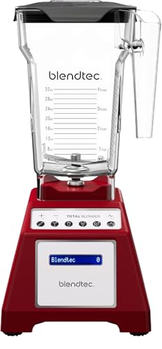 Total Classic Original Blender & 75 oz FourSide Jar (FourSide Jar Red)
