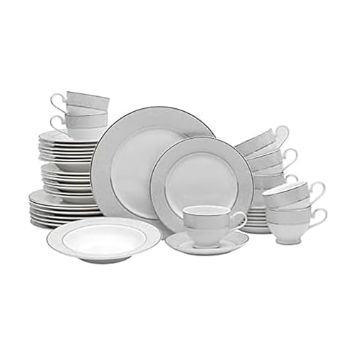 Parchment 40 Piece Dinnerware Set (40-Piece / Parchment)