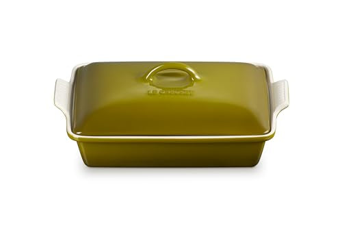 Stoneware Heritage Rectangular Covered Casserole (Olive)