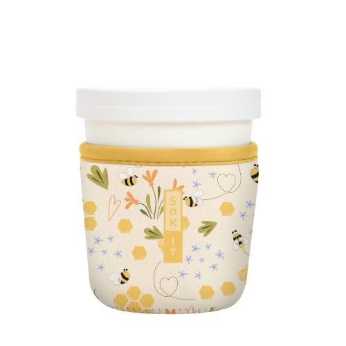 IceCreamSok Insulated Neoprene Cover (Honeycomb Buzz / Fits Tapered Pints)