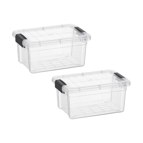 Storage Bins with Lids (3.4 Quart)
