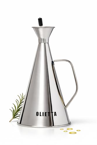Olive Oil Dispenser Bottle (Stainless Steel / 33.8 Ounces)