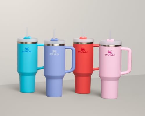 Quencher H2.0 Tumbler with Handle and Straw 30 oz (30 Ounces / Cherry Blossom)