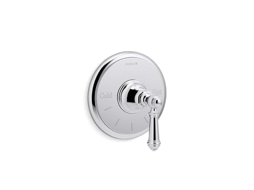 Artifacts Mastershower Temperature Control Valve Trim With Lever Handle (Vibrant Brushed Moderne Brass)