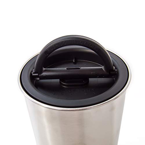 Airscape Stainless Steel Coffee Canister (Brushed Copper / Medium)
