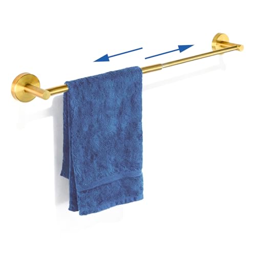 Adjustable Towel Bar (1 Pack / Gold)