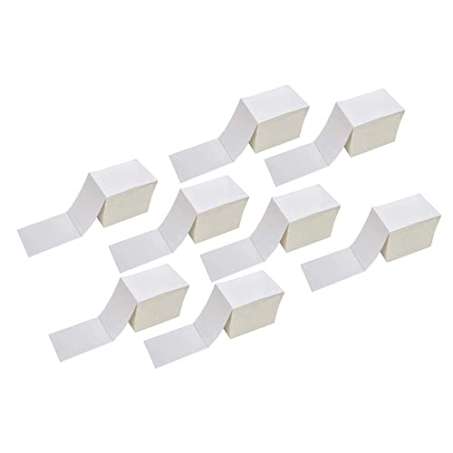 Fanfold 4 x 6 Direct Thermal Shipping Labels with Perforations (8 Stacks=8000 Labels / Fanfold)