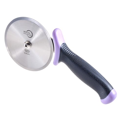 Millennia Pizza Cutter with Purple Handle (4 Inch Pizza Cutter with Purple Handle)