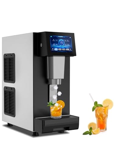 Nugget Ice Makers Countertop Soft Chewable Ice Machine with Auto