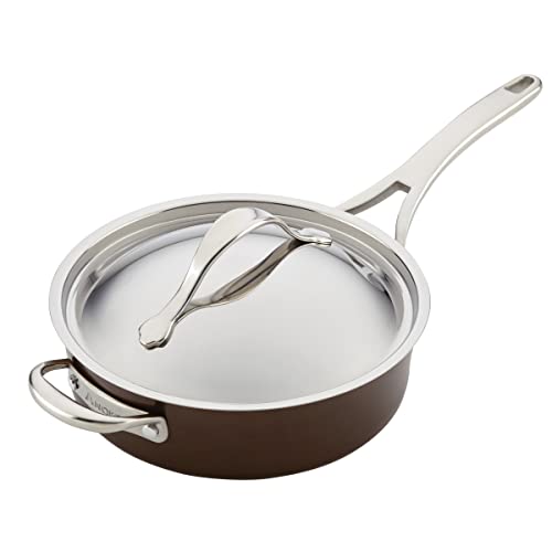 83852 Nouvelle Copper Hard Anodized Nonstick Cookware Set (Cookware Set (11 Piece) / Sable)