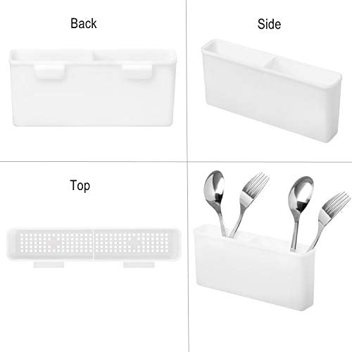 Expandable Multifunctional Dish Drying Rack (White)