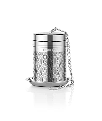 1 Pack 304 Steel Tea Infuser Fine Mesh Diamond with Long Chain (Small-Diamond / 1 Pack)