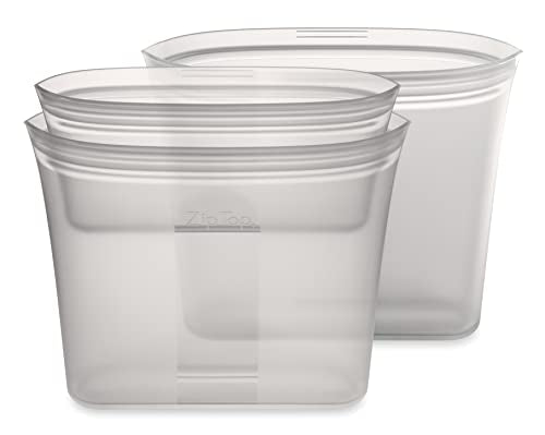 Reusable Food Storage Bags (Gray / 3 Bag Set)