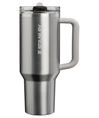 Quencher ProTour Flipstraw Tumbler (40 Ounces / Stainless Steel Ash)